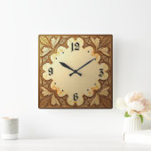 Horloge Carrée Art déco (Maison)