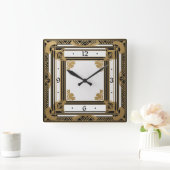 Horloge Carrée Art déco (Maison)