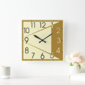 Horloge Carrée Art déco (Maison)