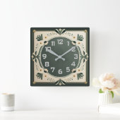Horloge Carrée Art déco (Maison)