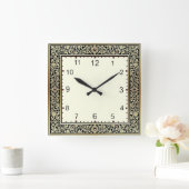 Horloge Carrée Art Deco (Maison)