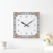 Horloge Carrée Art Déco (Maison)