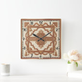 Horloge Carrée Art Déco (Maison)