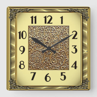 Horloge Carrée Art Déco