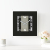Horloge Carrée Art déco (Maison)
