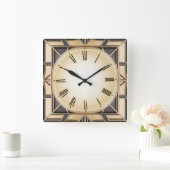 Horloge Carrée Art déco (Maison)