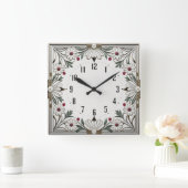 Horloge Carrée Art déco (Maison)