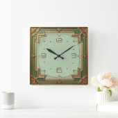 Horloge Carrée Art déco (Maison)