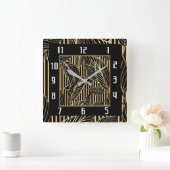 Horloge Carrée Art Déco (Maison)