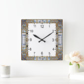 Horloge Carrée Art Déco (Maison)