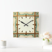 Horloge Carrée Art déco (Maison)