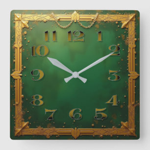 Horloge Carrée Art déco