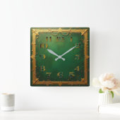 Horloge Carrée Art déco (Maison)