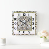 Horloge Carrée Art Déco (Maison)