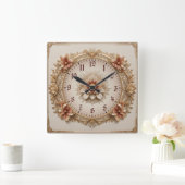 Horloge Carrée Art déco (Maison)