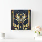 Horloge Carrée Art déco (Maison)