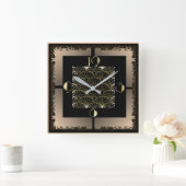 Horloge Carrée Art déco (Maison)