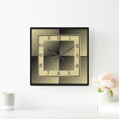 Horloge Carrée Art déco (Maison)