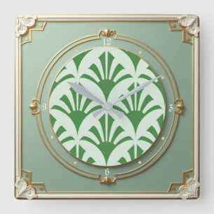 Horloge Carrée Art Déco