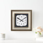 Horloge Carrée Art déco (Maison)