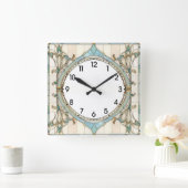 Horloge Carrée Art Déco (Maison)