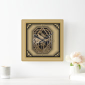 Horloge Carrée Art déco (Maison)