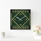 Horloge Carrée Art déco (Maison)