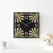 Horloge Carrée Art déco (Maison)