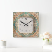 Horloge Carrée Art Deco (Maison)