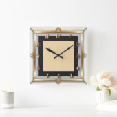 Horloge Carrée Art déco (Maison)