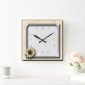 Horloge Carrée Art déco (Maison)