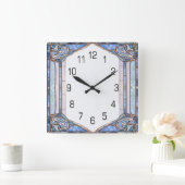 Horloge Carrée Art Déco (Maison)