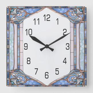 Horloge Carrée Art Déco
