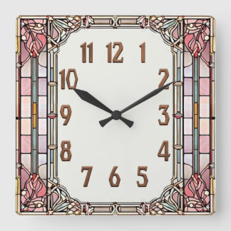 Horloge Carrée Art Déco