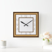 Horloge Carrée Art déco (Maison)