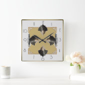 Horloge Carrée Art Déco (Maison)
