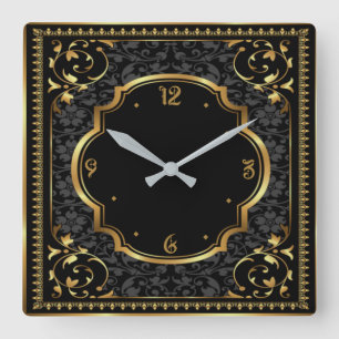 Horloge Carrée Art déco