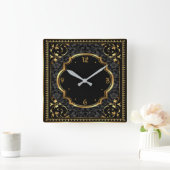 Horloge Carrée Art déco (Maison)
