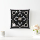 Horloge Carrée Art déco (Maison)
