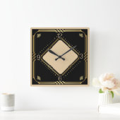 Horloge Carrée Art déco (Maison)