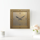 Horloge Carrée Art déco (Maison)