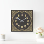 Horloge Carrée Art déco (Maison)