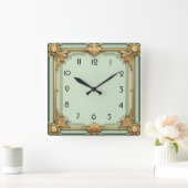 Horloge Carrée Art déco (Maison)