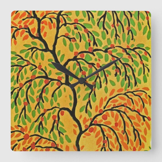 Horloge Carrée Art Déco #1 de Seguy à Emporio Moffa (Recto)