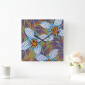 Horloge Carrée Art Déco 7 de Seguy à Emporio Moffa (Maison)