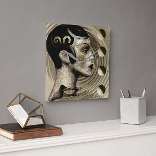 Horloge Carrée Art déco des années 1920