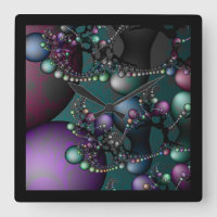 Art d'horloge de maths