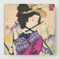 Art japonais Ukiyo-e de bois de graveur de geisha