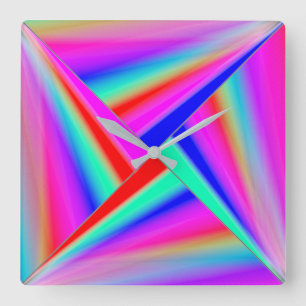 Horloge Carrée Art moderne