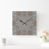 Horloge Carrée Art naturel Pierre & Sable (Maison)
